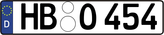 HB-O454