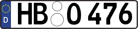 HB-O476