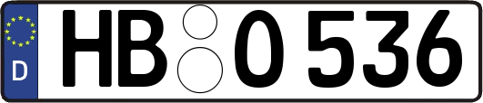 HB-O536