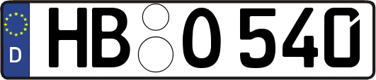 HB-O540