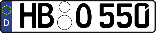 HB-O550