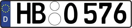 HB-O576