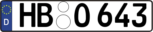 HB-O643