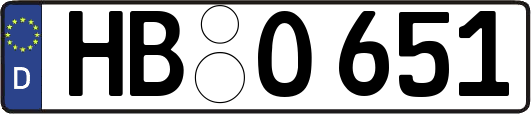 HB-O651
