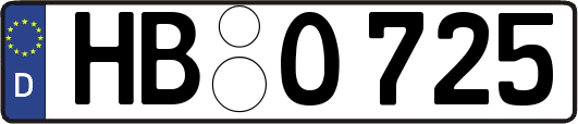 HB-O725