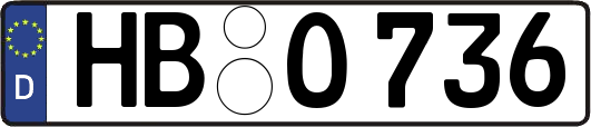 HB-O736