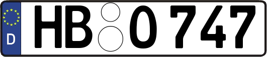HB-O747