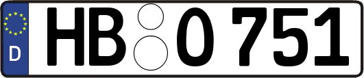 HB-O751