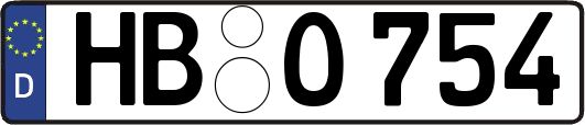 HB-O754