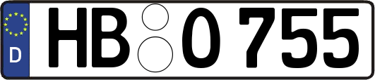 HB-O755
