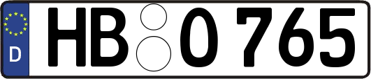 HB-O765