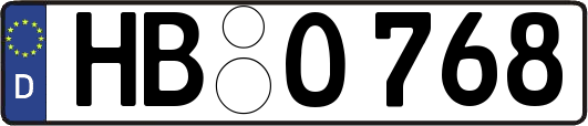 HB-O768