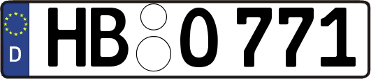 HB-O771