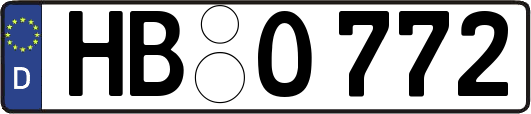 HB-O772