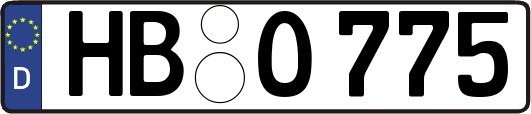 HB-O775