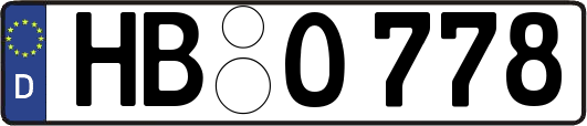 HB-O778