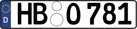 HB-O781
