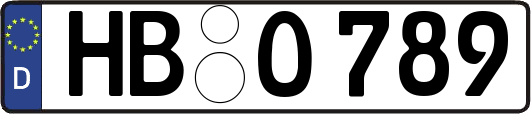 HB-O789