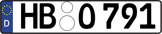 HB-O791