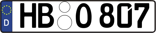 HB-O807