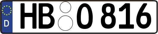 HB-O816
