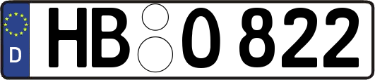 HB-O822