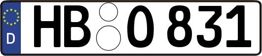 HB-O831