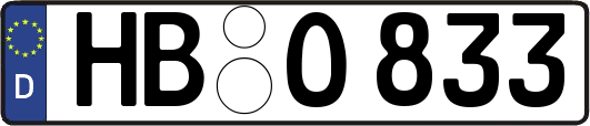 HB-O833