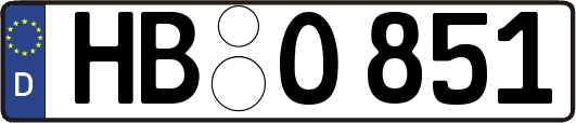 HB-O851