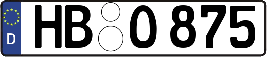 HB-O875