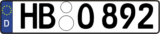 HB-O892