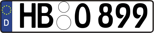 HB-O899