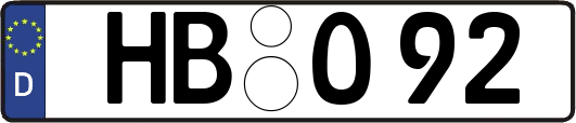HB-O92