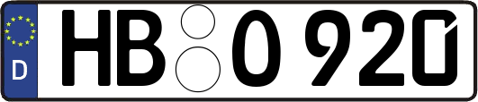 HB-O920
