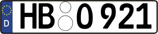 HB-O921