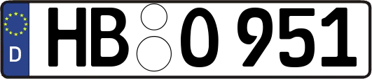 HB-O951