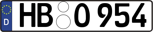 HB-O954