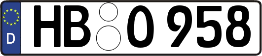 HB-O958