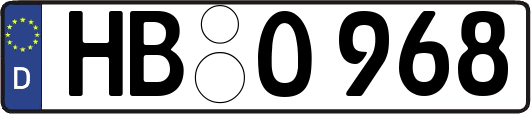 HB-O968