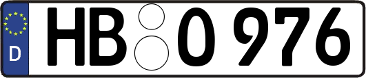 HB-O976