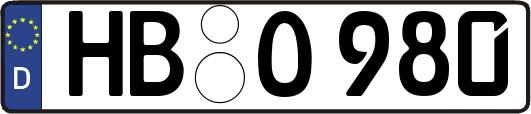 HB-O980