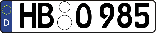 HB-O985