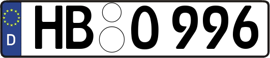 HB-O996