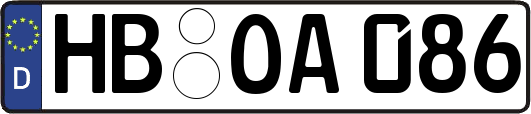 HB-OA086