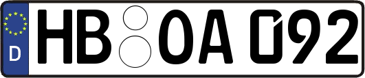 HB-OA092