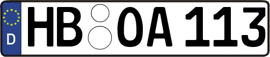 HB-OA113