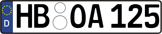 HB-OA125