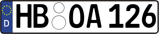 HB-OA126