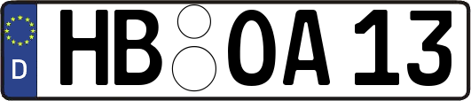 HB-OA13