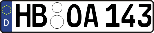 HB-OA143